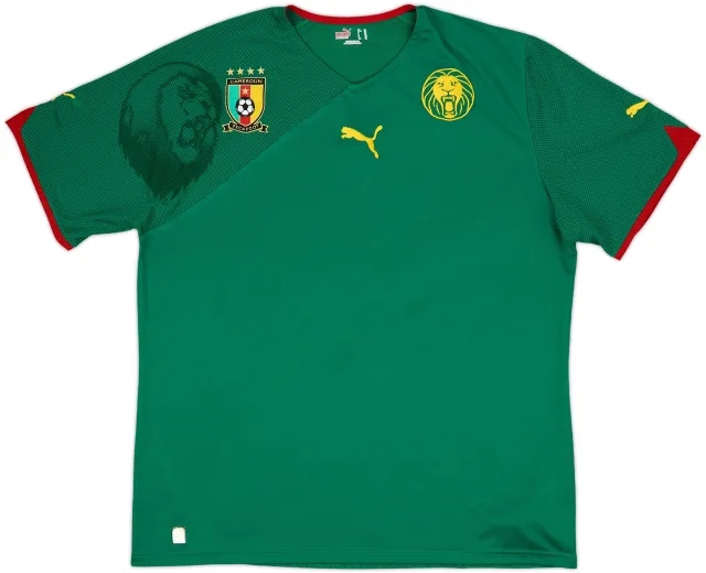 2010-11 Cameroon Home Shirt - 10/10 - (XL)