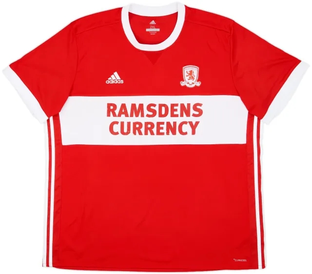 2017-18 Middlesbrough Home Shirt - 6/10 - (XXL)