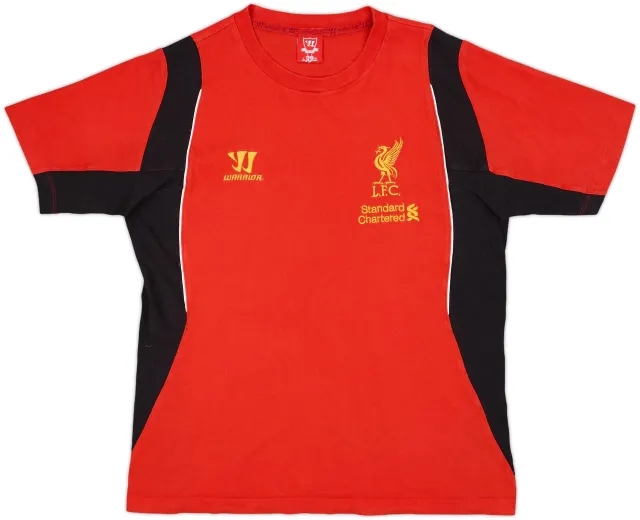 2014-15 Liverpool Warrior Cotton Tee - 9/10 - (L)