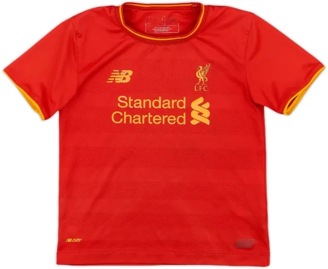 2016-17 Liverpool Home Shirt Jones - 4/10 - (4-5 Years)