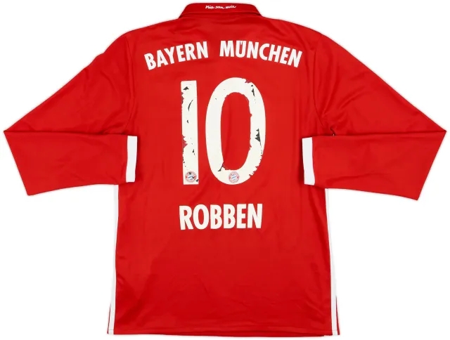 adidas Bayern Munich Mens LS Home Shirt 2016/17