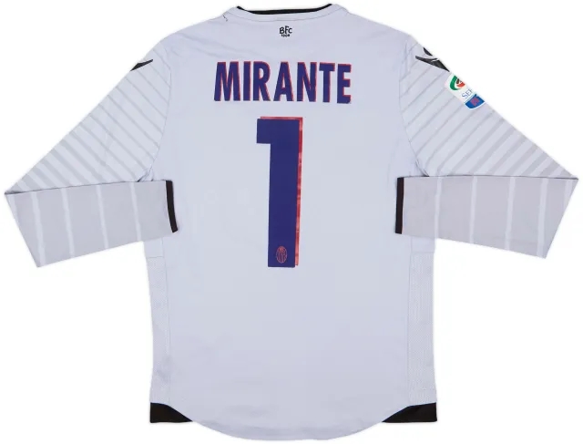 2016-17 Bologna GK Shirt Mirante #1 - 6/10 - (S)