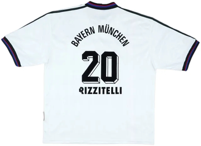 adidas Bayern Munich Mens SS Away Shirt 1996/98