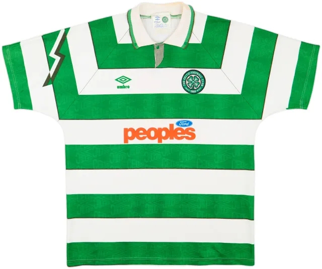 1991-92 Celtic Home Shirt #8 - 5/10 - (L)