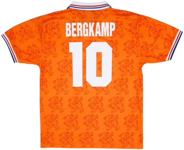 1994 Netherlands Home Shirt Bergkamp #10 - 8/10 - (L)