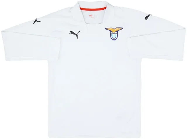 2007-08 Lazio Puma Training L/S Shirt - 7/10 - (M)