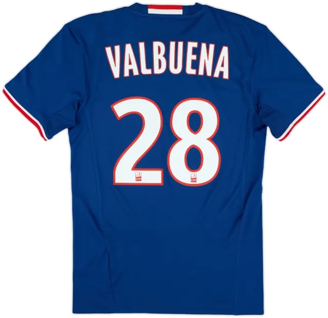 2016-17 Lyon Away Shirt Valbuena #28 - 9/10 - (XS)