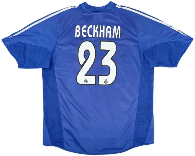 2004-05 Real Madrid Third Shirt Beckham #23 - 6/10 - (L)