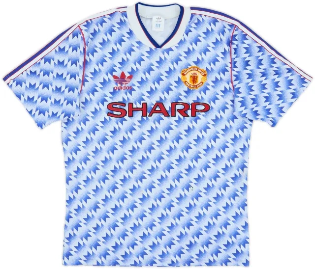 1990-92 Manchester United Away Shirt - 9/10 - (M/L)