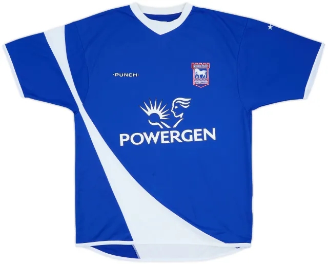2005-07 Ipswich Home Shirt - 9/10 - (L)