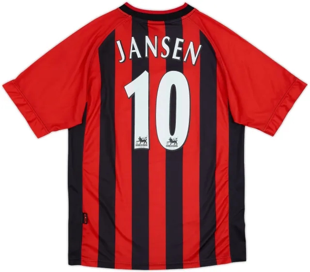 2000-02 Blackburn Away Shirt Jansen #10 - 7/10 - (S)