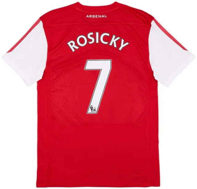 2011-12 Arsenal Home Shirt Rosicky #7 - 7/10 - (M)