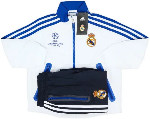 2010-11 Real Madrid adidas CL Tracksuit (5-6 Years)