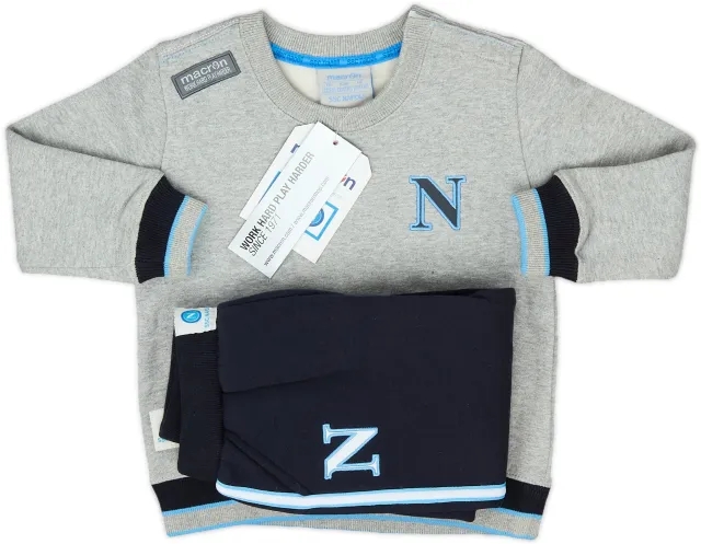 2010-11 Napoli Macron Tracksuit (12-18 Months)