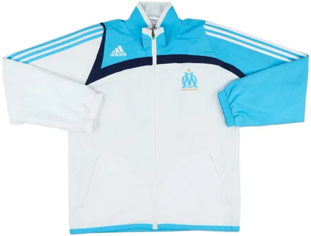 2007-08 Marseille adidas Track Jacket - 5/10 - (M/L)