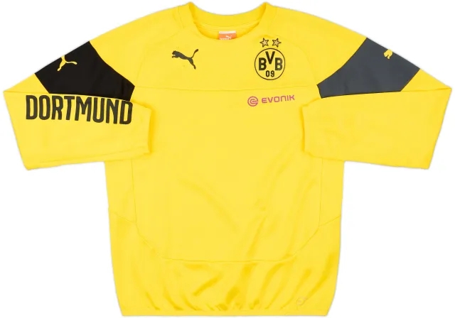 2014-15 Borussia Dortmund Puma Sweat Top - 7/10 - (S)
