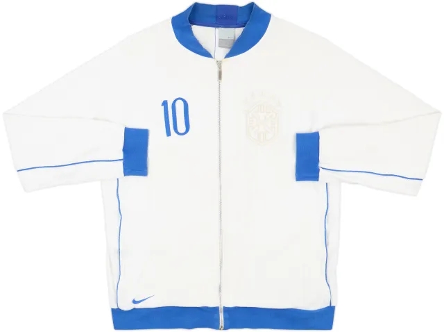 2006-07 Brazil Nike Track Jacket #10 - 5/10 - (L)