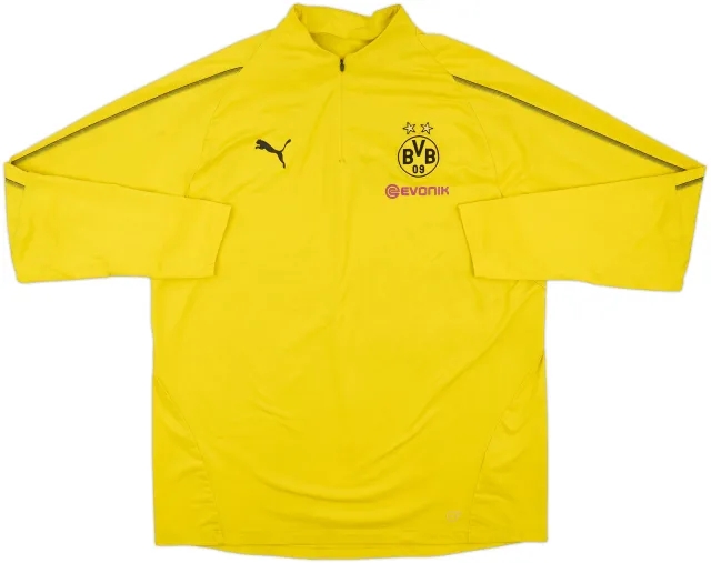 2017-18 Borussia Dortmund Puma 1/4 Zip Training Top - 5/10 - (XXL)