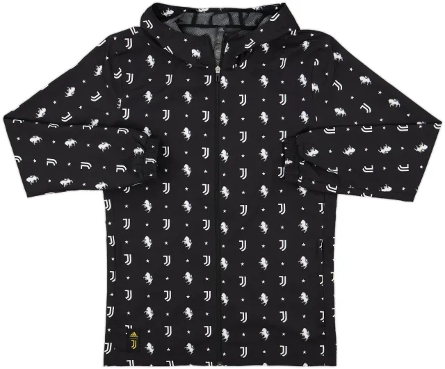 2022-23 Juventus adidas Hooded Track Jacket - 10/10 - (S)