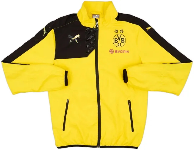 2015-16 Borussia Dortmund Puma Track Jacket - 3/10 - (M)