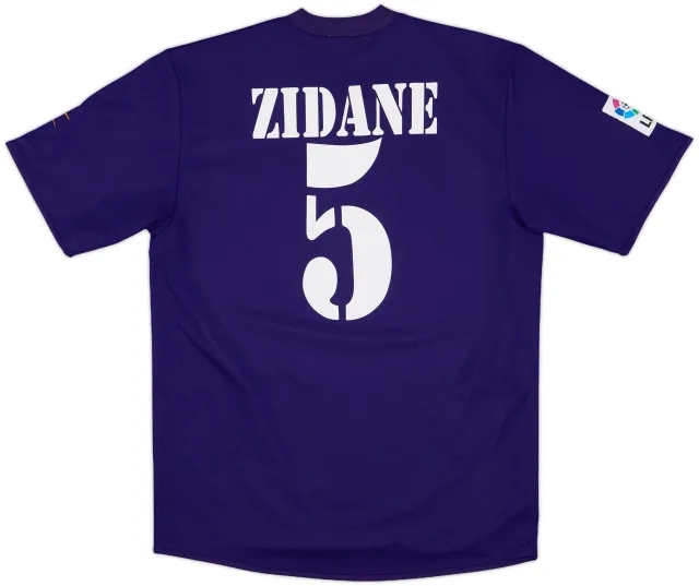 2001 Real Madrid Third Shirt Zidane #5 - 7/10 - (L)