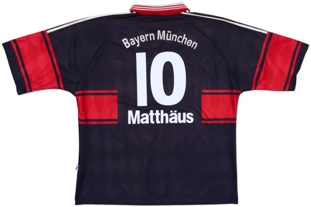 adidas Bayern Munich Mens SS Home Shirt 1997/99