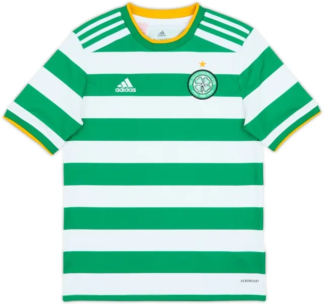 adidas Celtic Boys SS Home Shirt 2020/21
