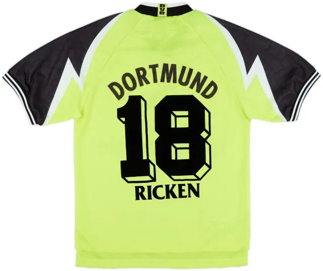 Nike Borussia Dortmund Mens SS Home Shirt 1995/96