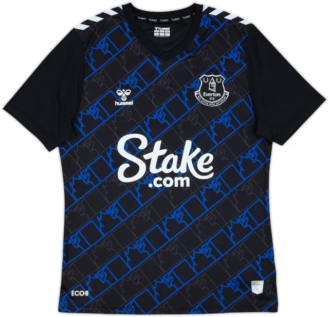 2023-24 Everton GK S/S Shirt - 10/10 - (M)