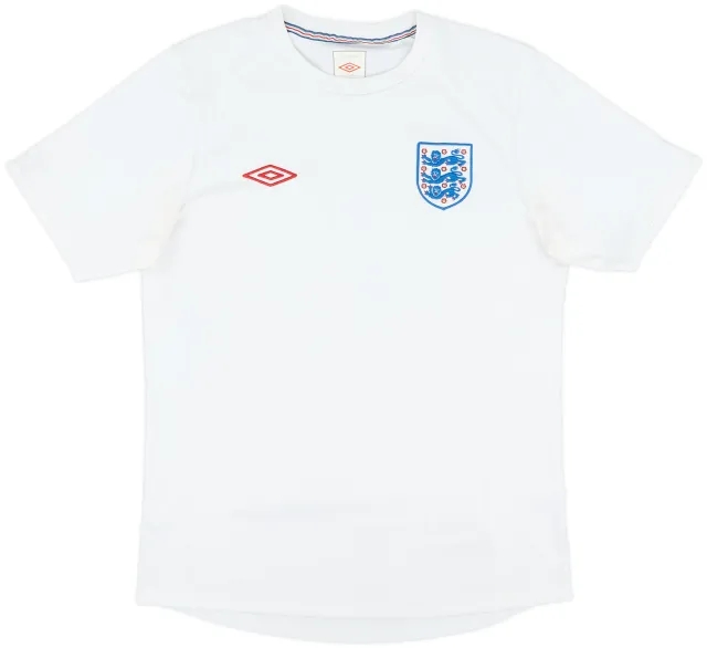 2009-10 England Umbro Training Shirt - 8/10 - (M)