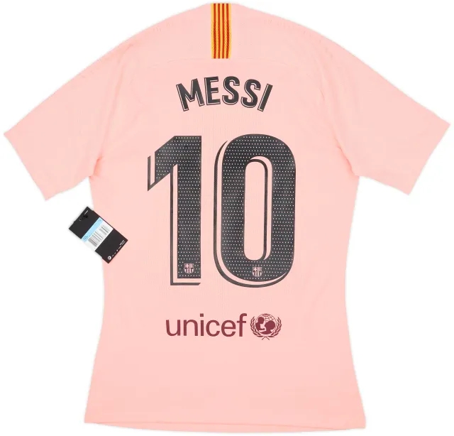 2018-19 Barcelona Authentic Third Shirt Messi #10 (M)