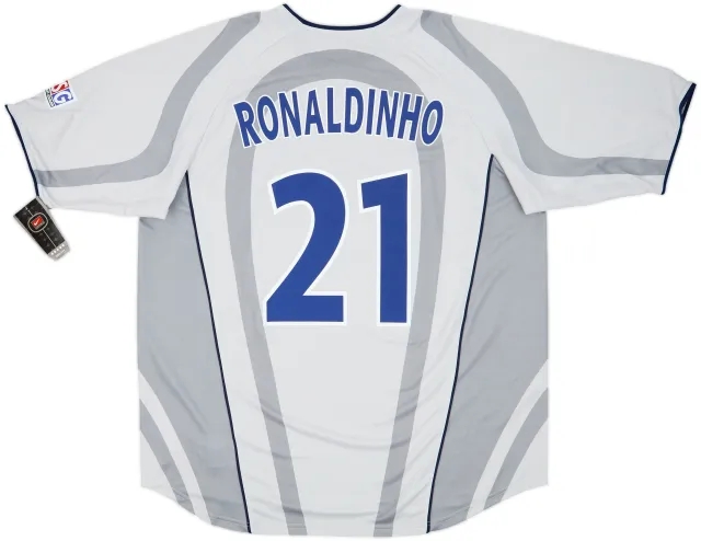 2001-02 Paris Saint-Germain Away Shirt Ronaldinho #21 (XL)