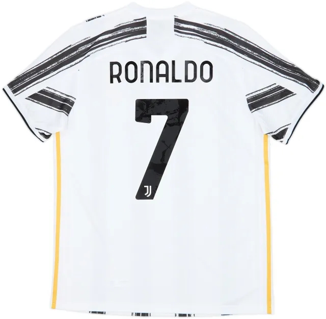 2020-21 Juventus Home Shirt Ronaldo #7 (L)