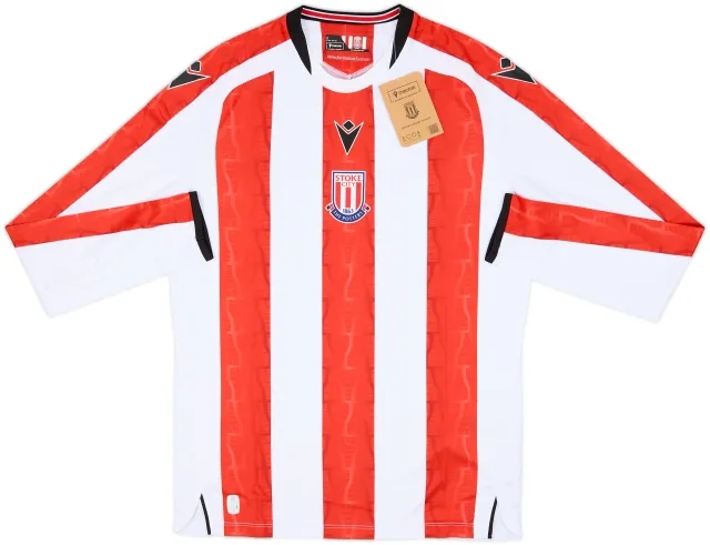 2024-25 Stoke City Home L/S Shirt (S)