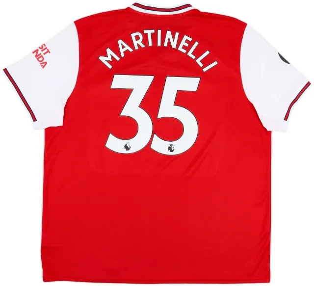 2019-20 Arsenal Home Shirt Martinelli #35 - 10/10 - (XXL)