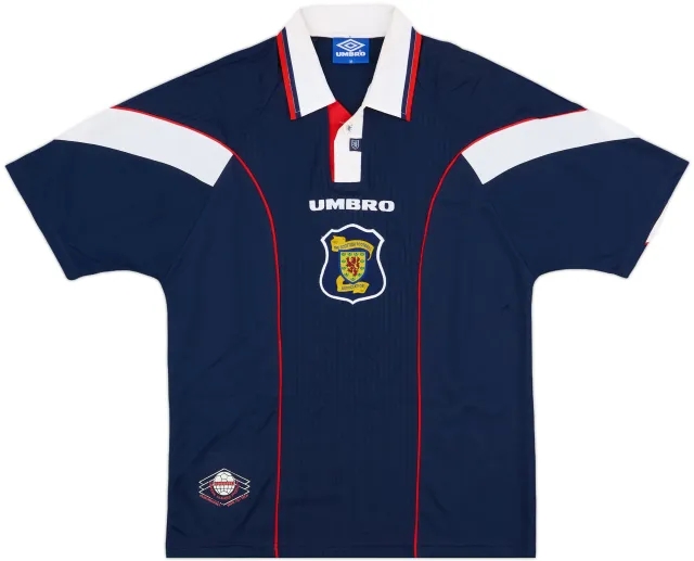 1996-98 Scotland Home Shirt - 10/10 - (M)