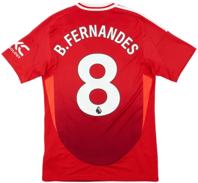2024-25 Manchester United Home Shirt B.Fernandes #8 - 10/10 - (S)