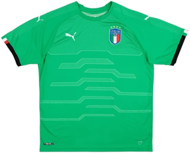 2018-19 Italy GK S/S Shirt - 10/10 - (XL)