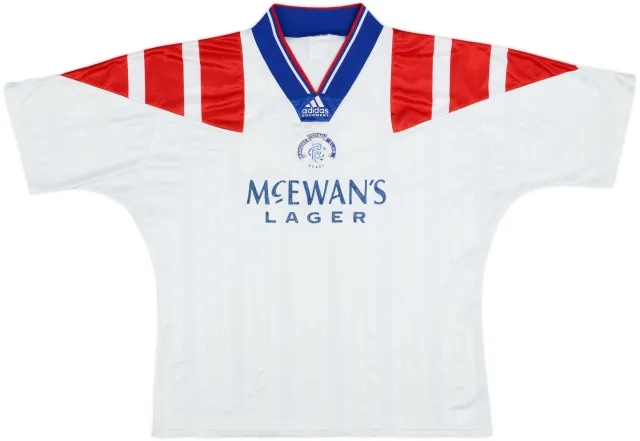 1992-93 Rangers Away Shirt - 5/10 - (L/XL)