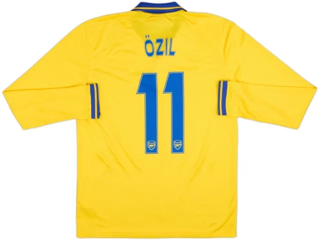 2013-14 Arsenal Away L/S Shirt Ozil #11 - 10/10 - (M)