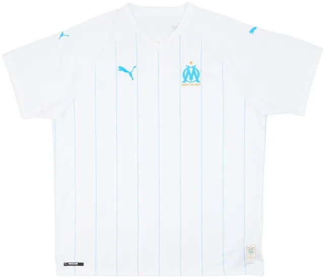 2019-20 Olympique Marseille Home Shirt - 9/10 - (XXL)