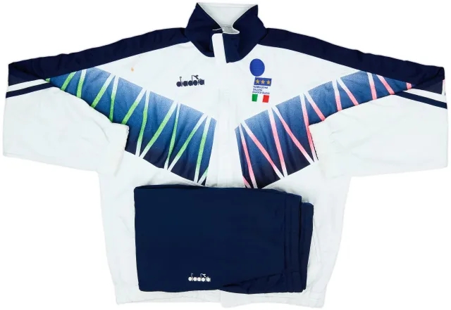 1994 Italy Diadora Tracksuit - 4/10 - (L)