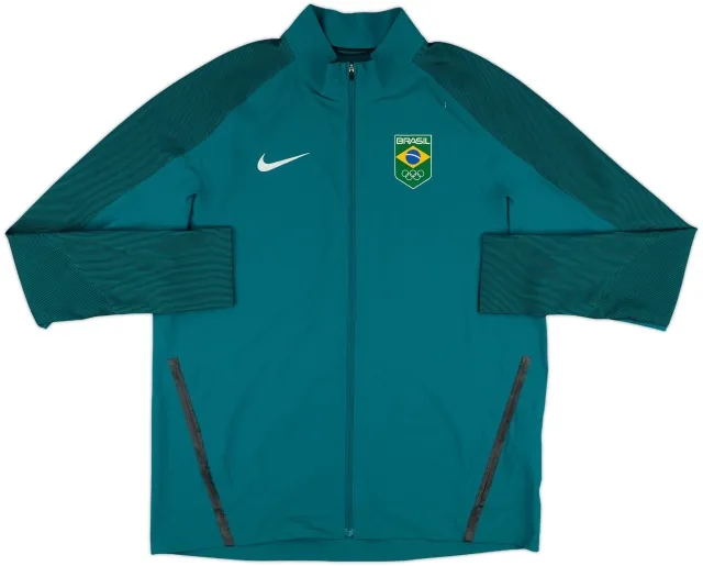 2016-17 Brazil Olympics Nike Track Jacket - 9/10 - (L)