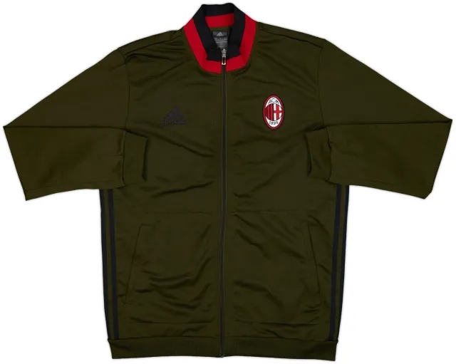 2016-17 AC Milan adidas Track Jacket - 9/10 - (L)