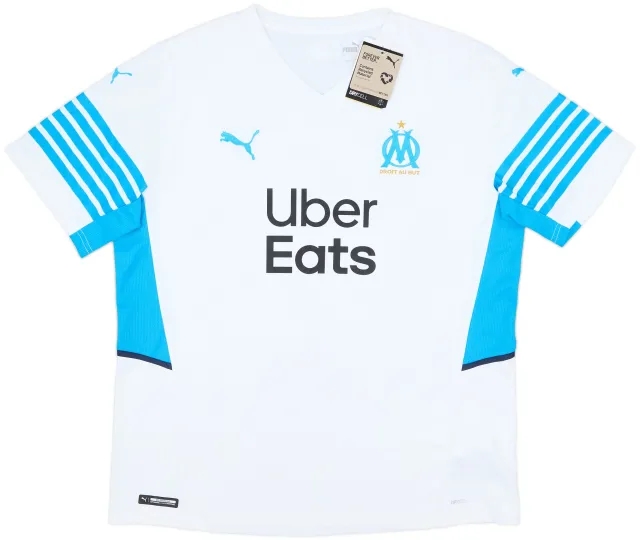 2021-22 Olympic Olympique Marseille Home Shirt (XL)