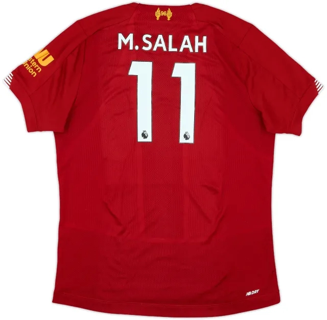 2019-20 Liverpool Home Shirt M.Salah #11 - 8/10 - (L.Boys)