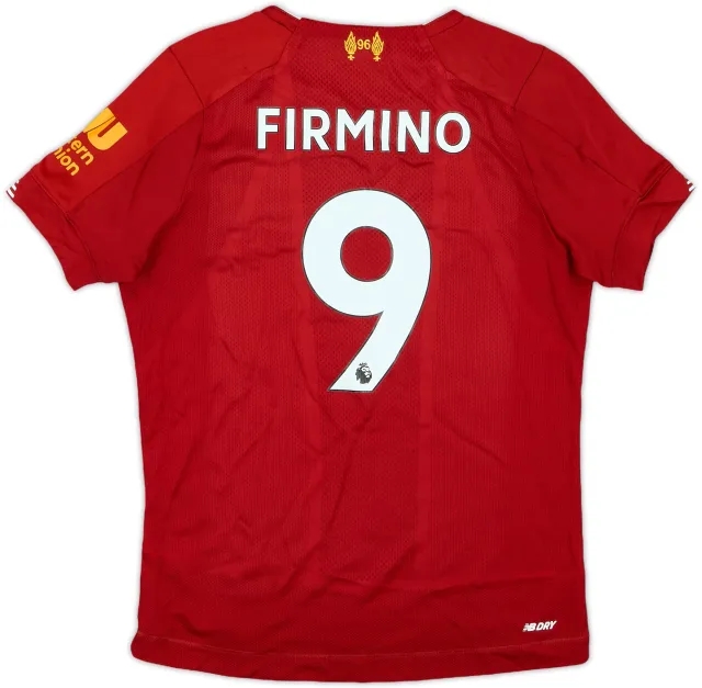 2019-20 Liverpool Home Shirt Firmino #9 - 8/10 - (S.Boys)