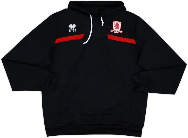 2008-09 Middlesbrough Errea Hooded Sweat Top - 9/10 - (4XL)