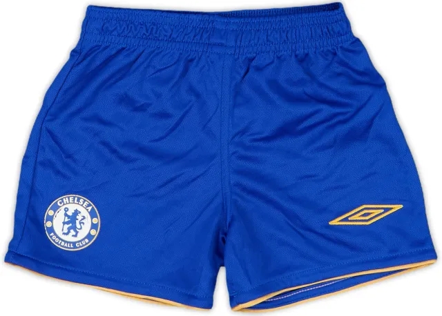 2005-06 Chelsea Home Shorts - 6/10 - (2-3 Years)