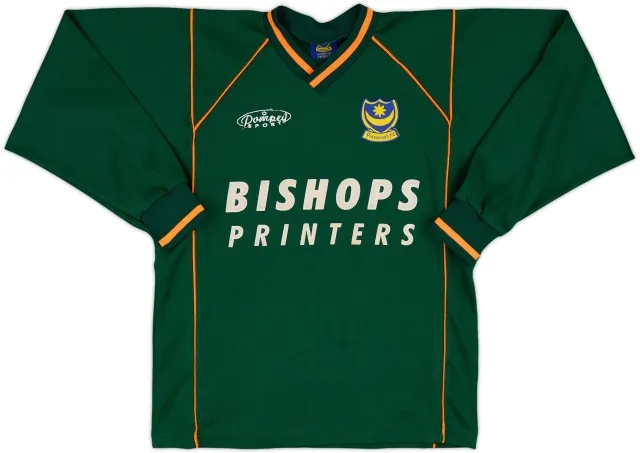 2000-02 Portsmouth GK Shirt - 8/10 - (XL.Boys)